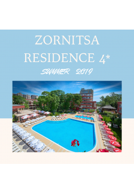 ZORNITSA RESIDENCE 4* de la 222 	€!